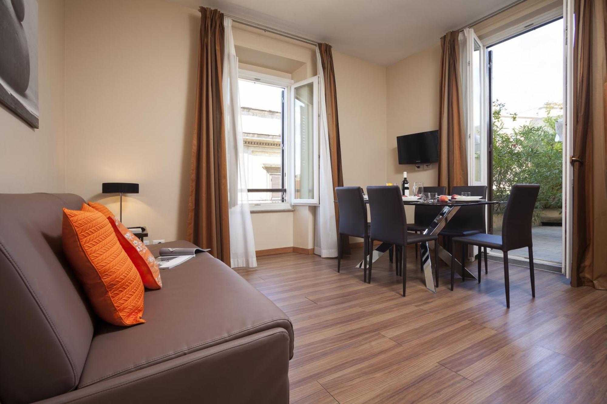 Trianon Borgo Pio Aparthotel Roma Camera foto