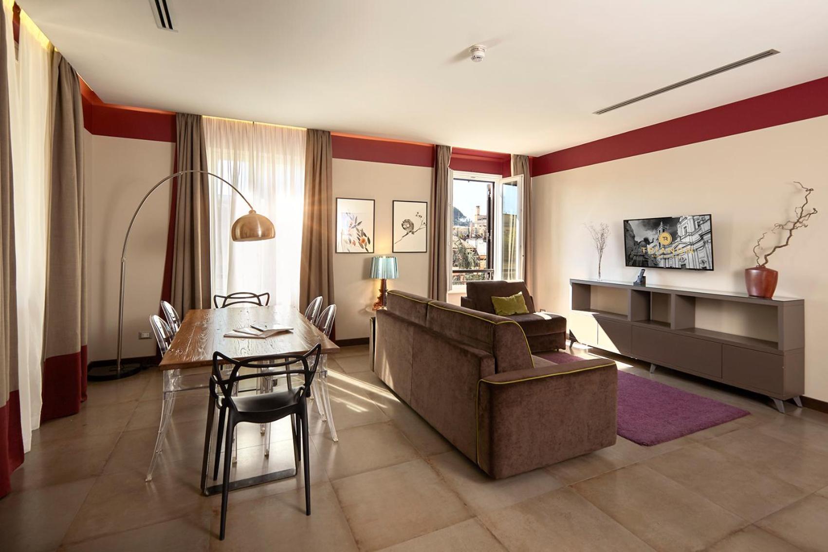 Trianon Borgo Pio Aparthotel Roma Esterno foto